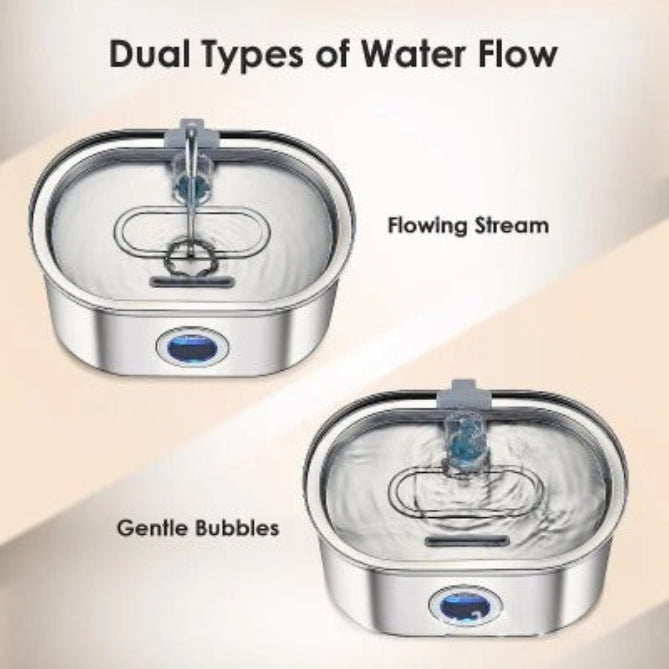 flowing water fountain